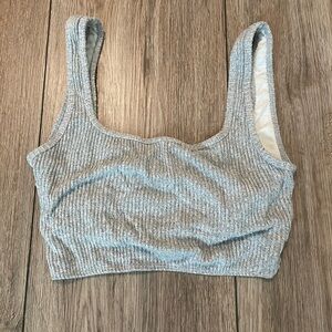 Abercrombie Ribbed Sweater Bralette
